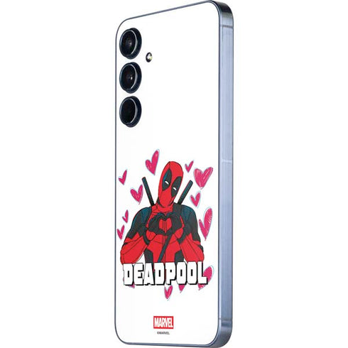 Marvel Deadpool Legacy Deadpool Love Galaxy A35 5G Skin